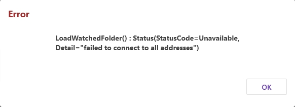 FAX886 Plus - Get an error if FAX886 Plus Service is not started